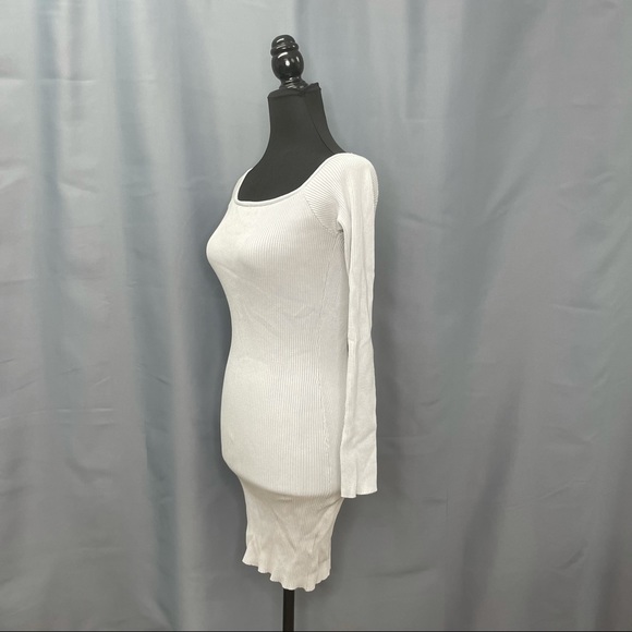 Urban Planet- Grey body on ribbed knit dress - Picture 5 of 5